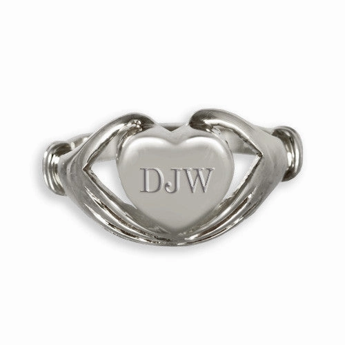 Heart Ring Memorial Jewelry for Cremated Remains