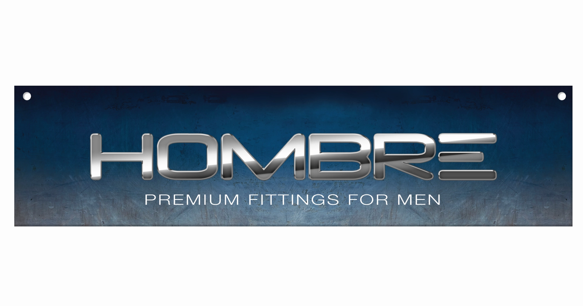 Hombre Horizontal Header Sign, 23.5 x 5.5