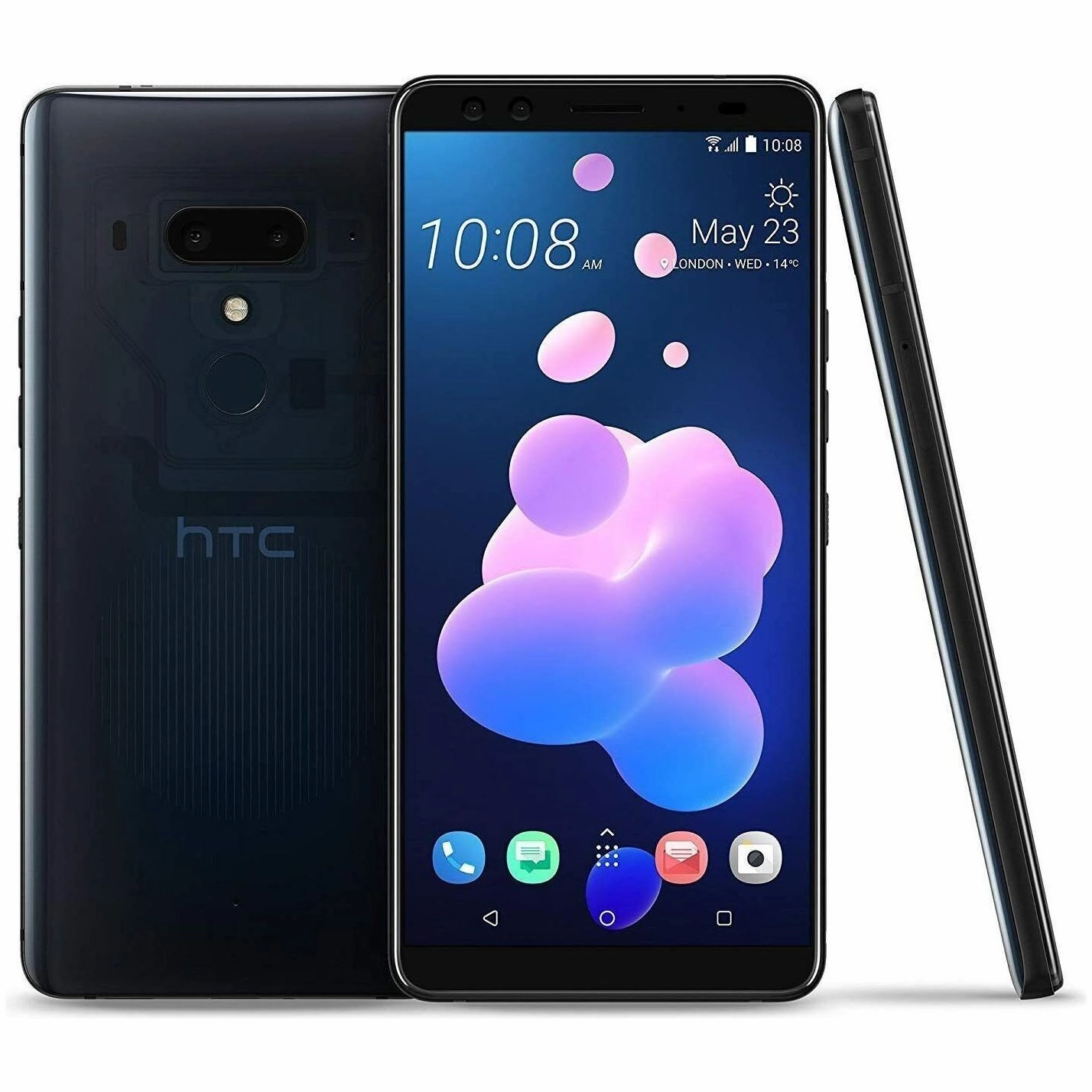 HTC U12  - 64 GB - Translucent Blue - Unlocked - GSM
