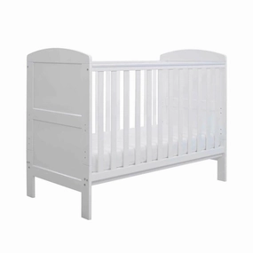 Ickle Bubba Coleby Mini Cot Bed White - Without Mattress