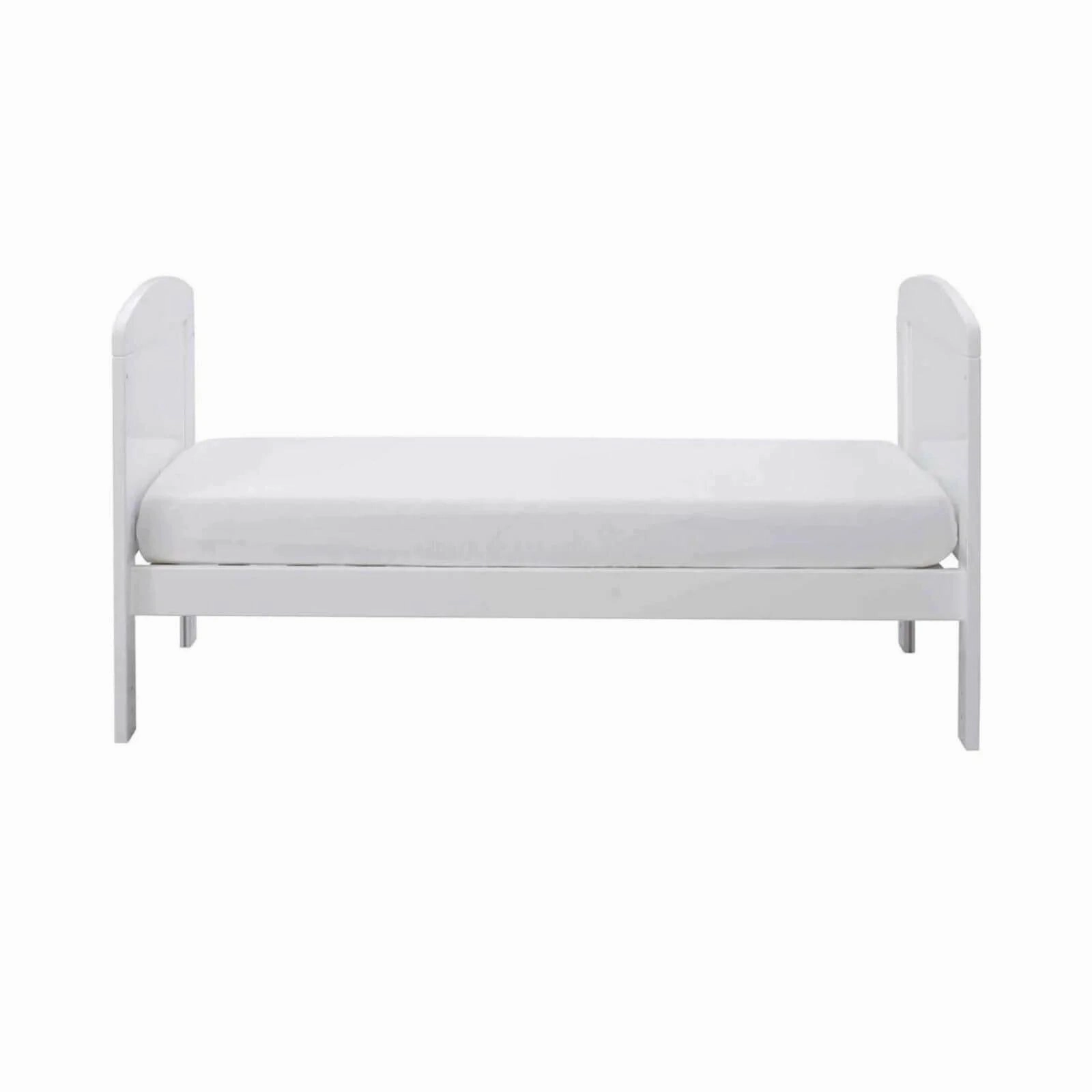 Ickle Bubba Coleby Mini Cot Bed White - Without Mattress