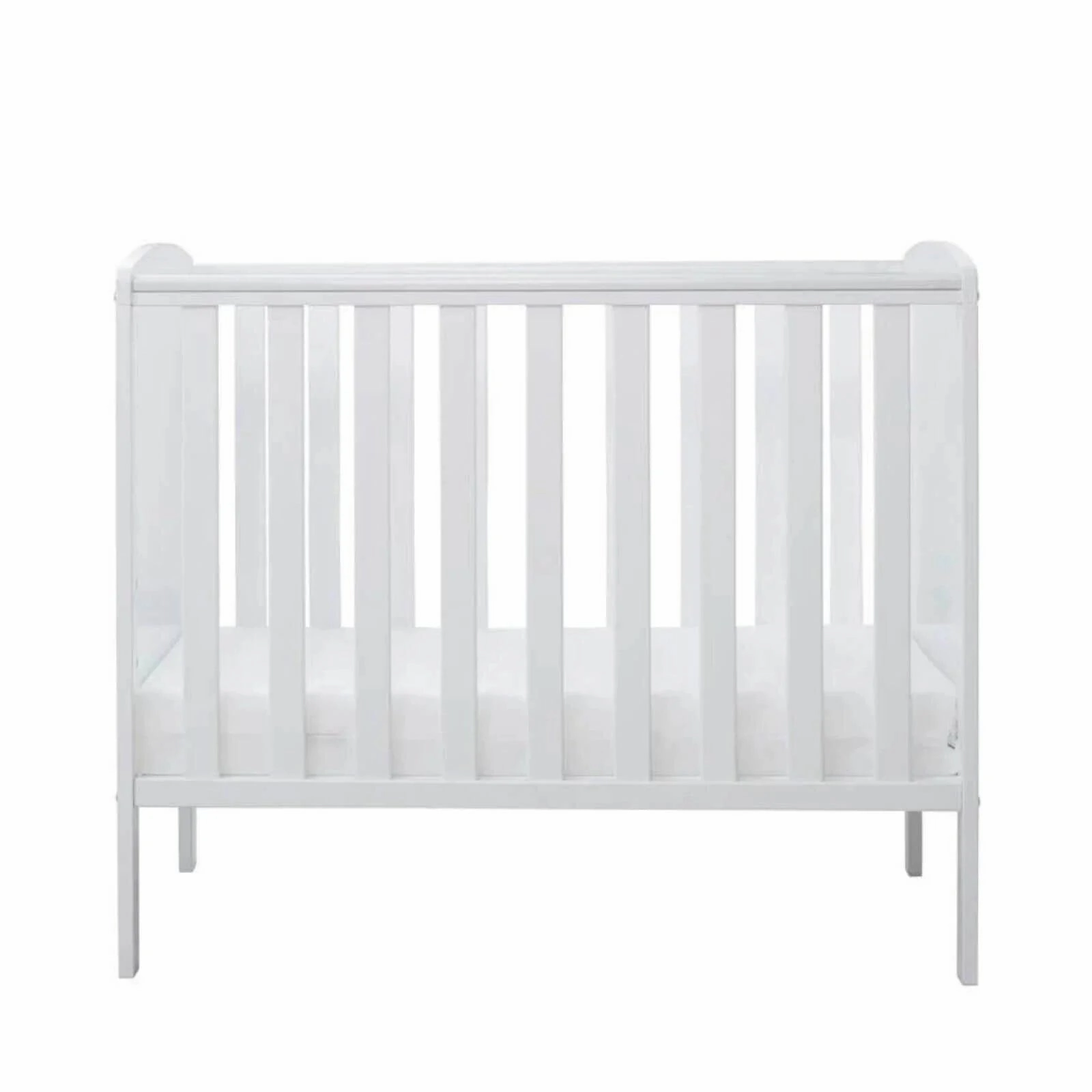 Ickle Bubba Coleby Space Saver Cot White - Without Mattress