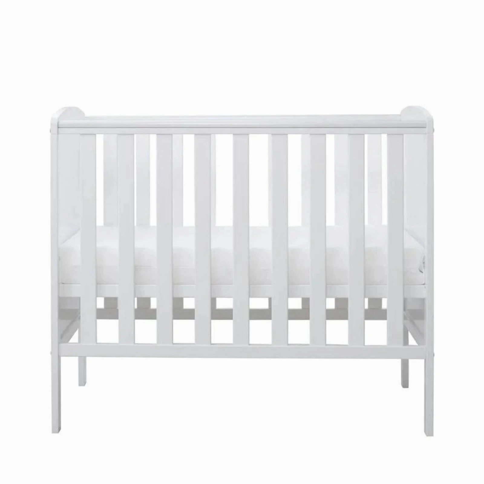 Ickle Bubba Coleby Space Saver Cot White - Without Mattress