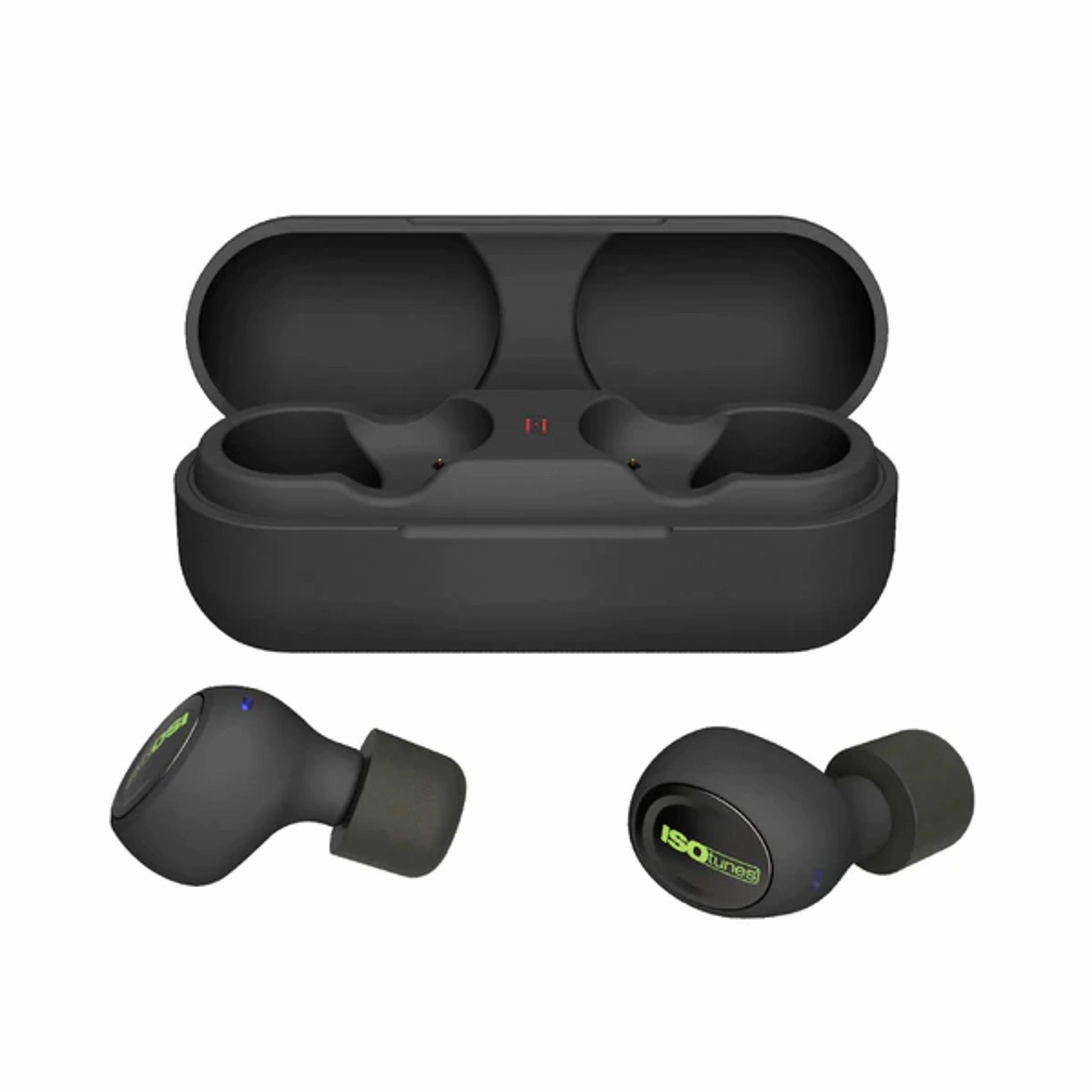IsoTunes FREE 2.0 True Wireless Bluetooth Earbuds - Matte Black - IT-73