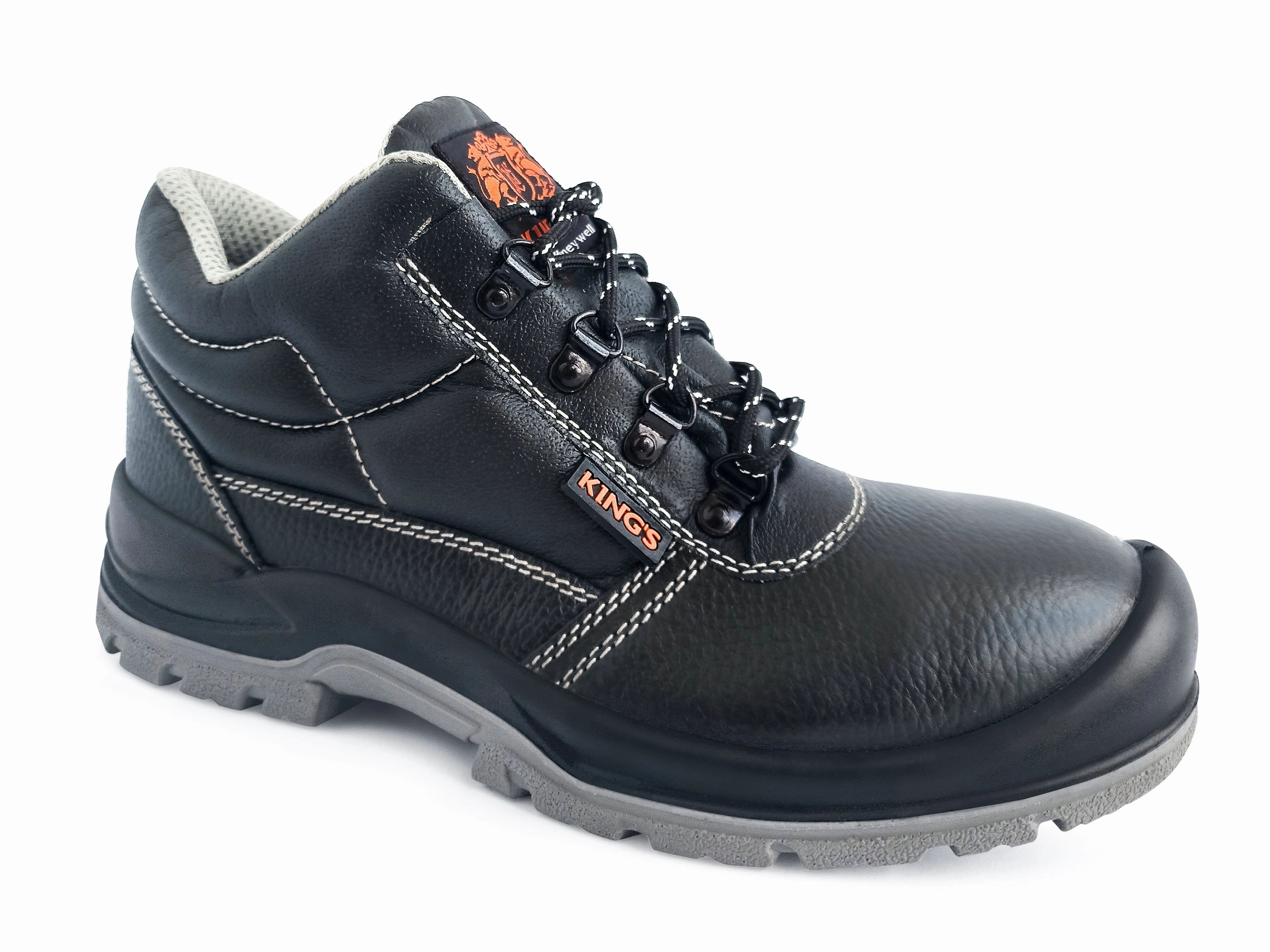King's Impact SRC Mid Cut Ankle Laced Safety Shoe | Model : SHOE-K9535, UK Sizes : #5 (38) - #12 (47)