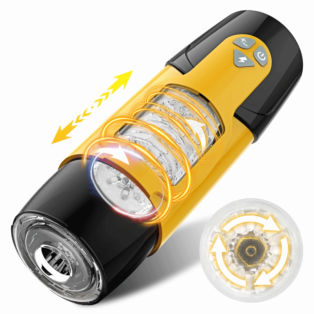 Knights - Automatic 360°Rotation Thrusting Piston Male Masturbator Cup