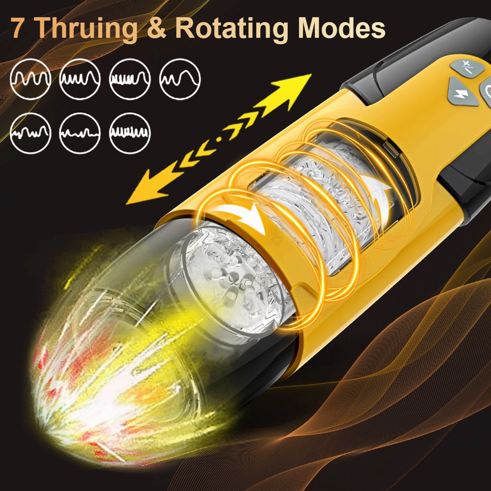 Knights - Automatic 360°Rotation Thrusting Piston Male Masturbator Cup
