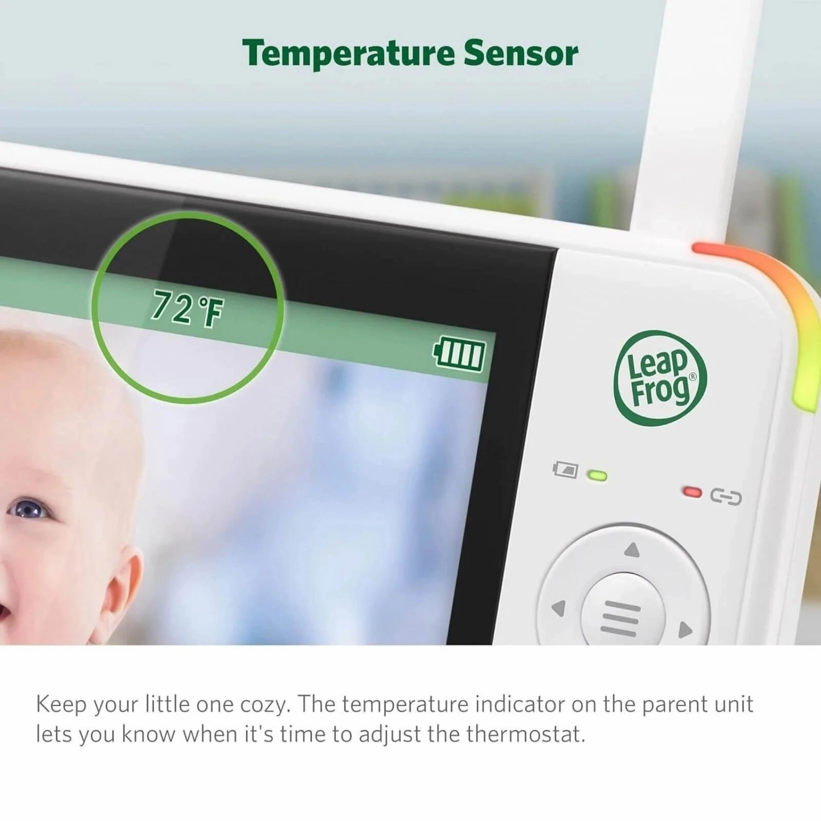 LeapFrog 5" Night Light Video Monitor