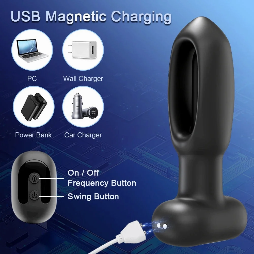 Licking Patting Butt Plug APP Control | Prostate Massager Anal Vibrator