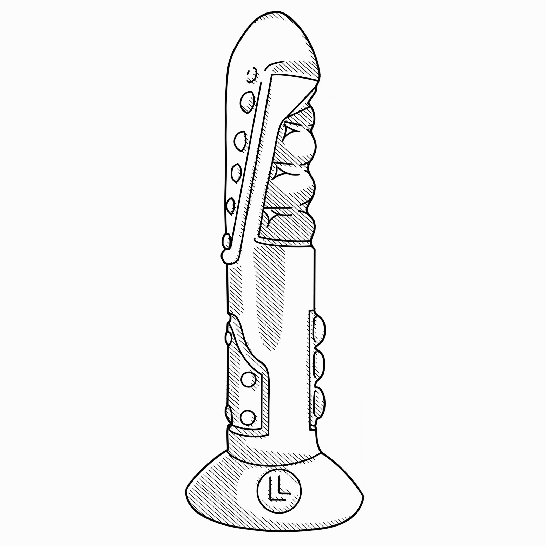 Line Art for the R-34 Robot