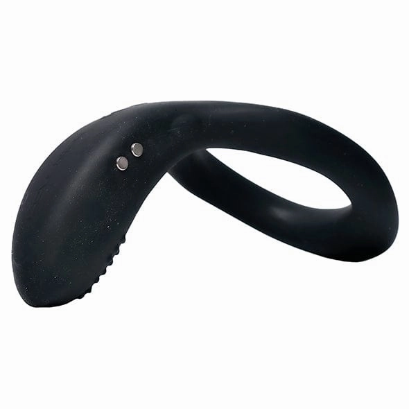 Lovense - Diamo App-Controlled Vibrating Silicone Cock Ring (Black)