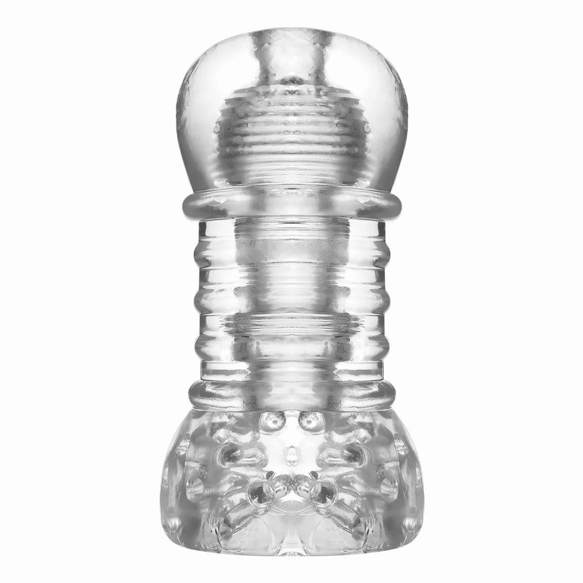 Lurevibe - Male Delay Trainer, Masturbation Cup, Transparent Aircraft Cup