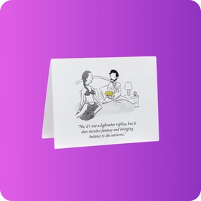 May the O's Be With You Card