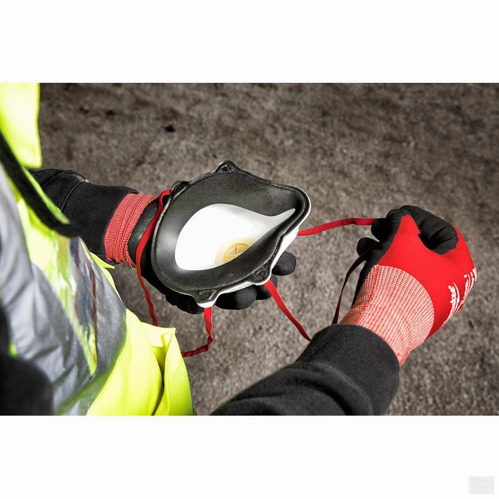 MILWAUKEE 10pk N95 Valved Respirator with Gasket [48-73-4004]