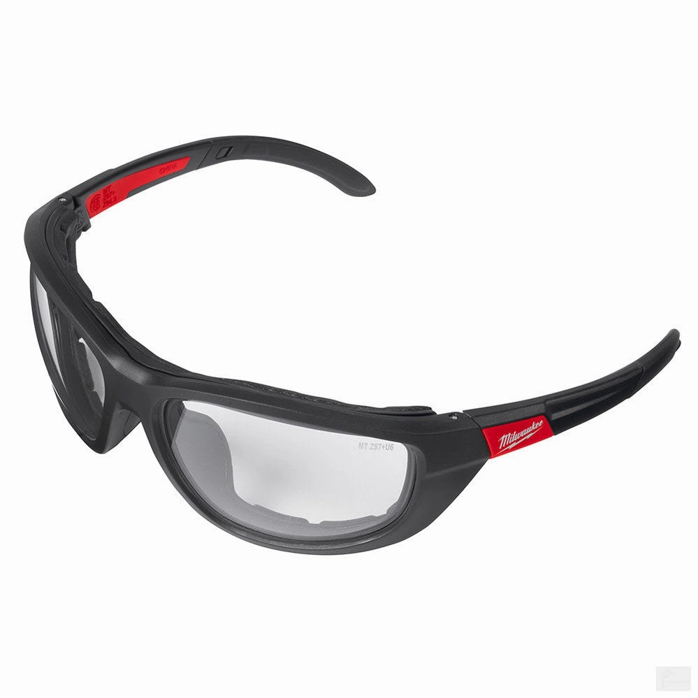 MILWAUKEE Clear High Performance Safety Glasses with Gasket [48-73-2040]