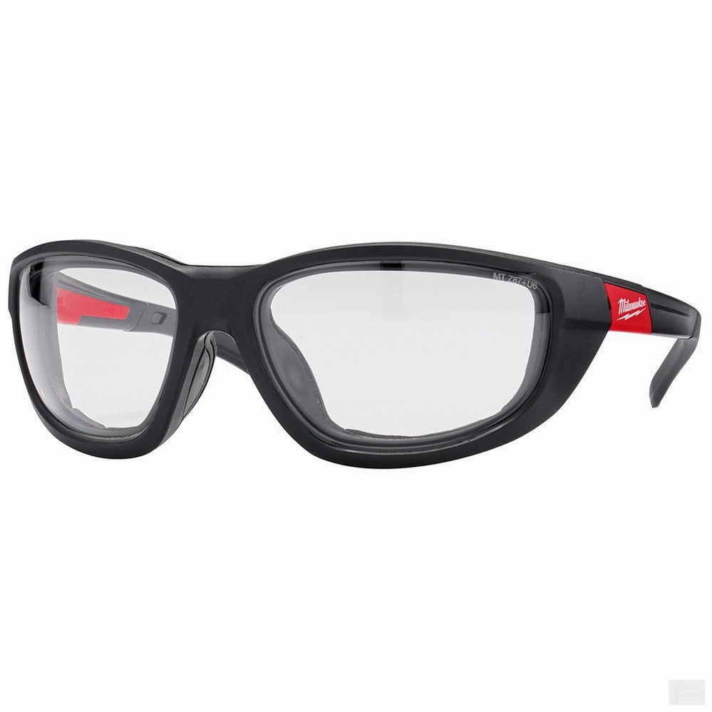 MILWAUKEE Clear High Performance Safety Glasses with Gasket [48-73-2040]
