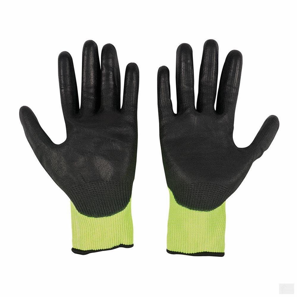 MILWAUKEE High Visibility Cut Level 3 Polyurethane Dipped - XL [48-73-8933]