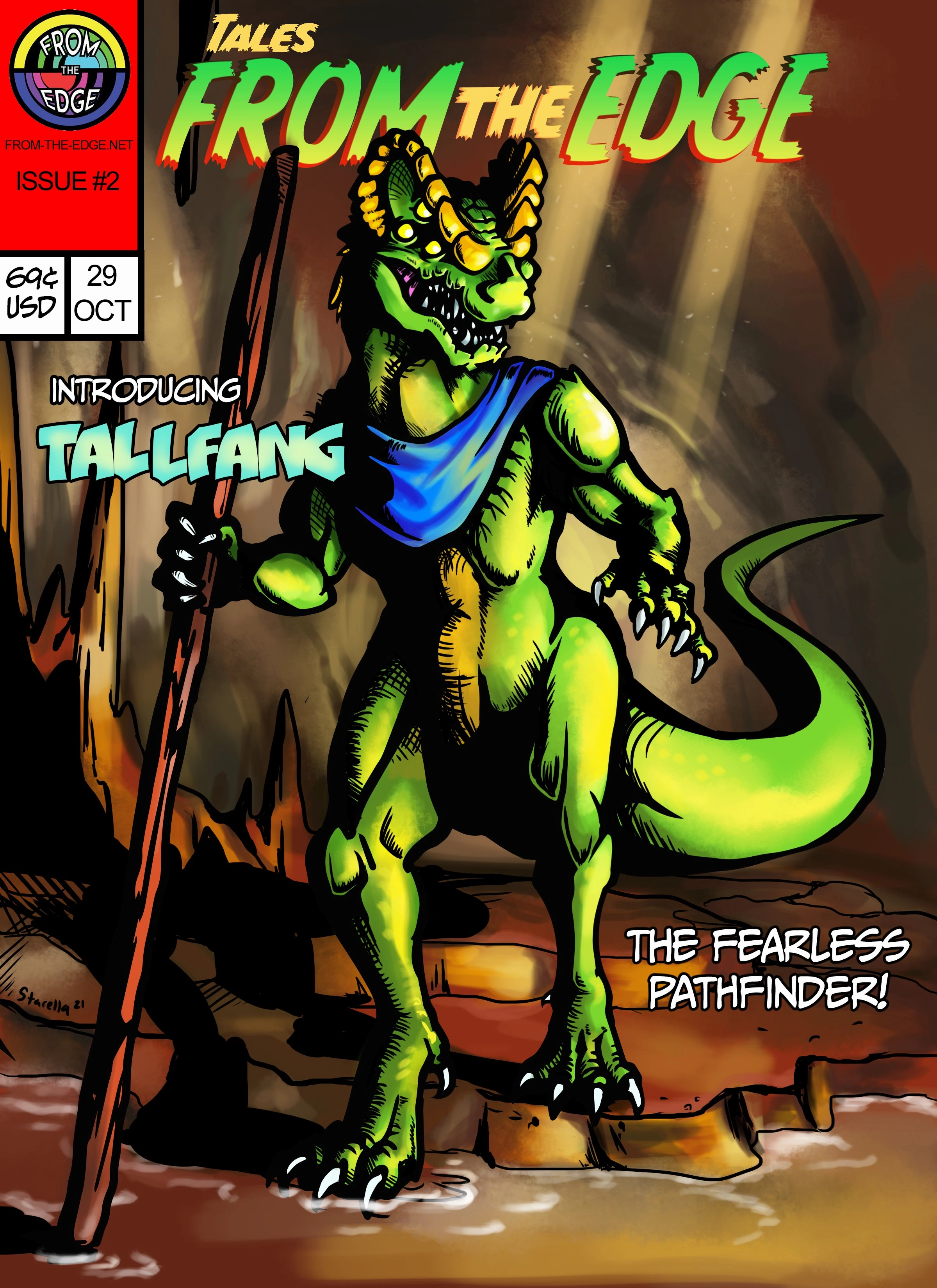 Mini Tallfang's Maw - GITD/UV Soft silicone - TM-462