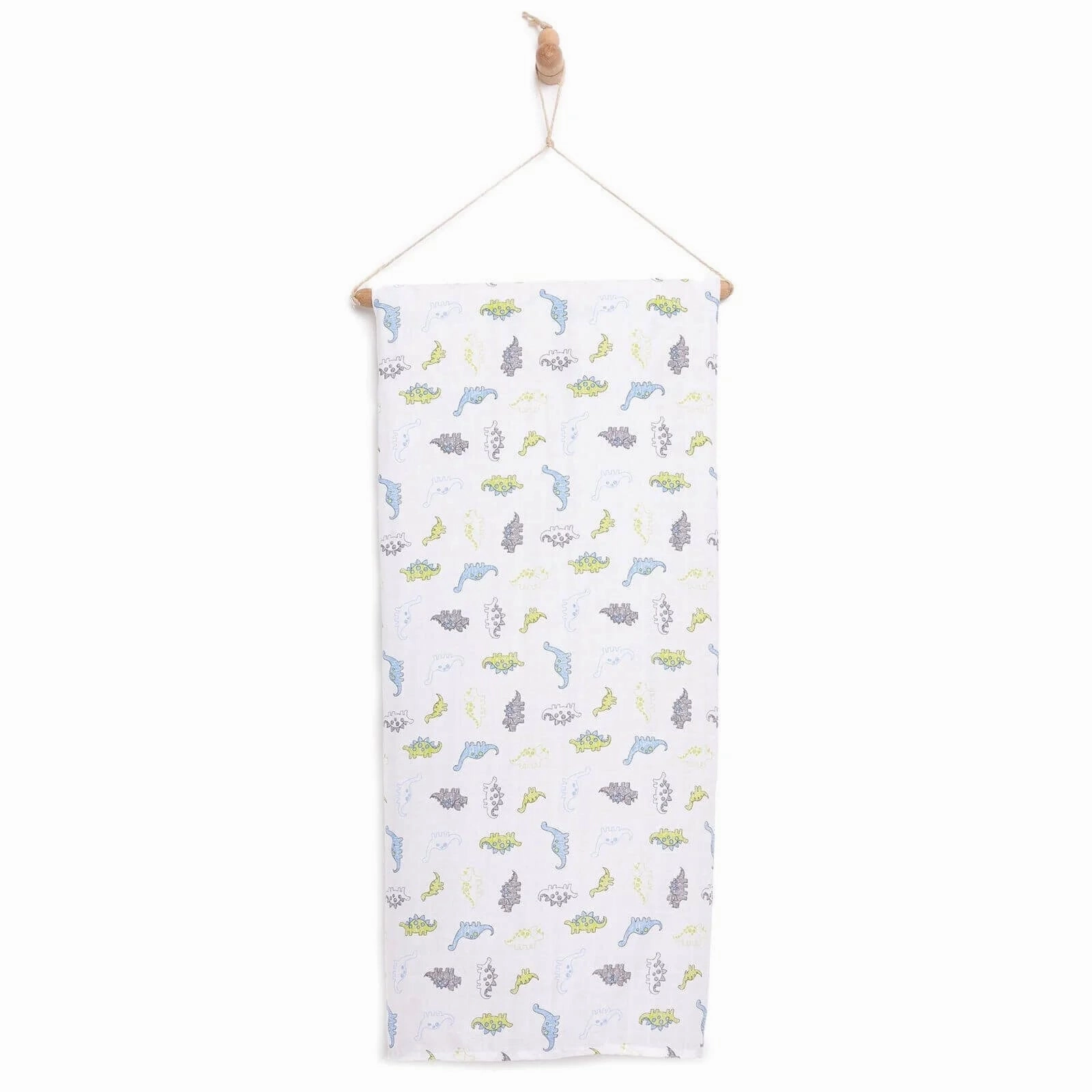 Mollia Square Muslin Blanket - Light Blue