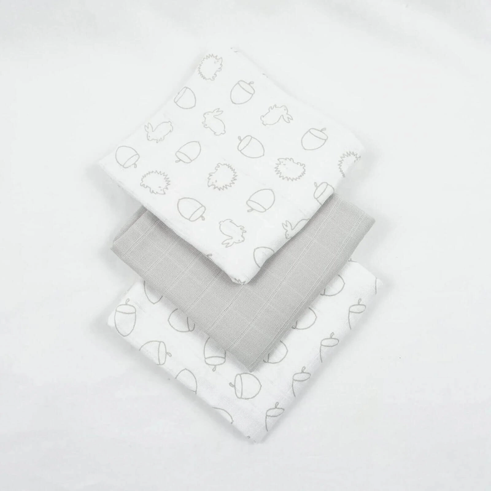 MuslinZ Muslin Squares 70x70cm 6 pcs - Woodland