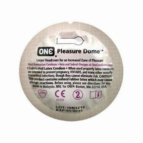 One Pleasure Dome Condom