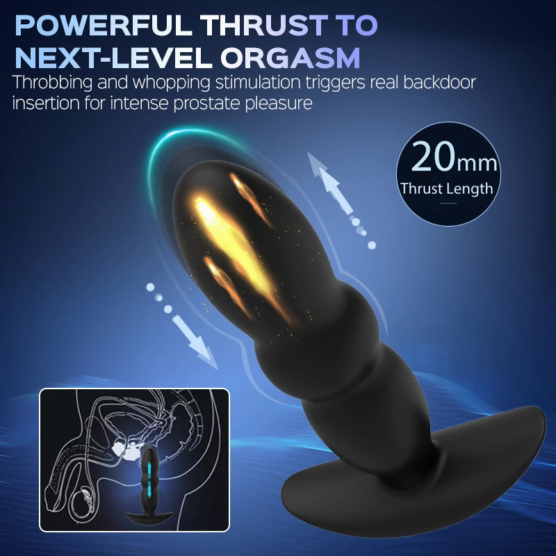 Pablo - Remote Control Thrusting Prostate Massager Butt Plug
