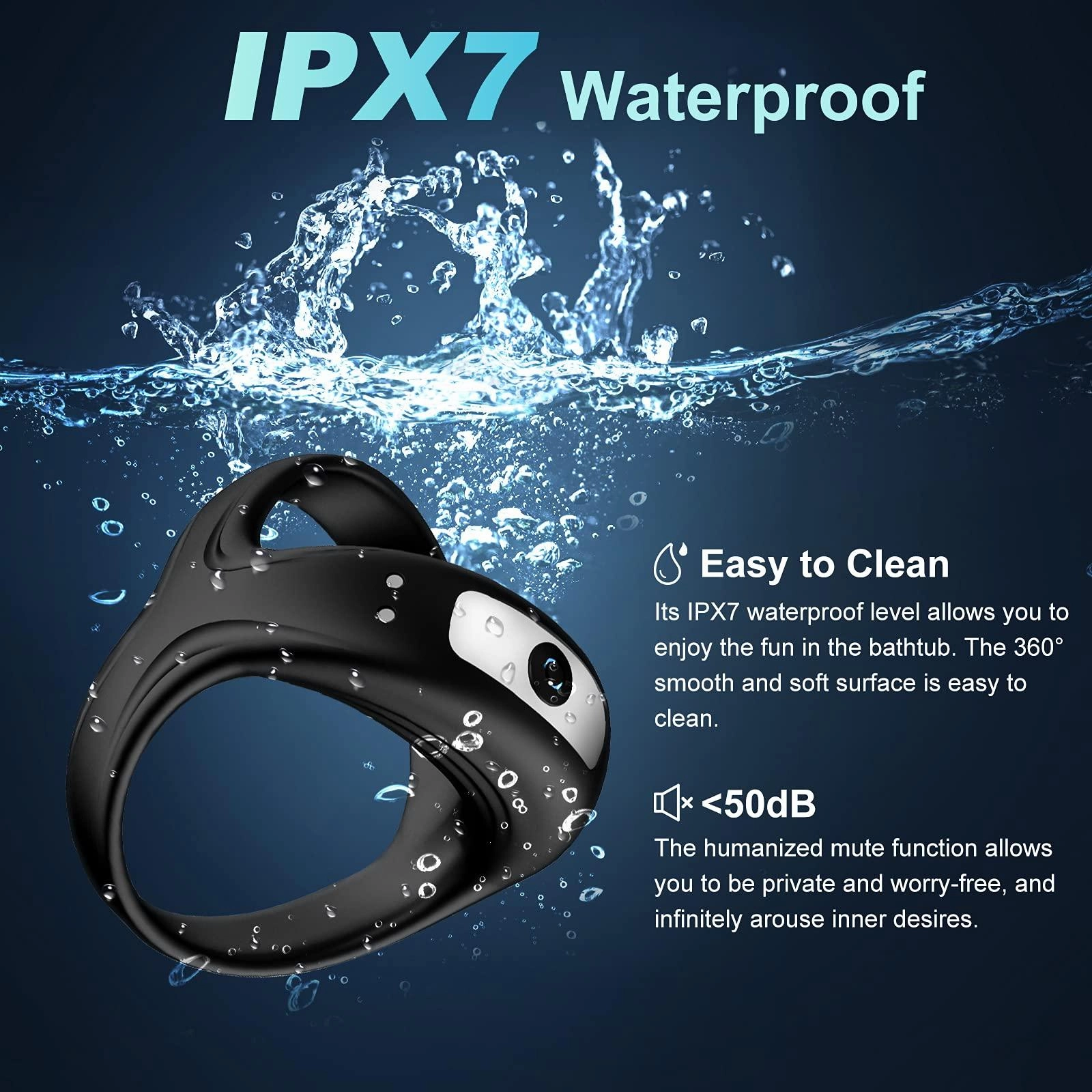 Penis Vibrator Cock Ring for Man Delay Ejaculation Sex Toys for Men Couple Rings Penis Ring Toys for Adults 18