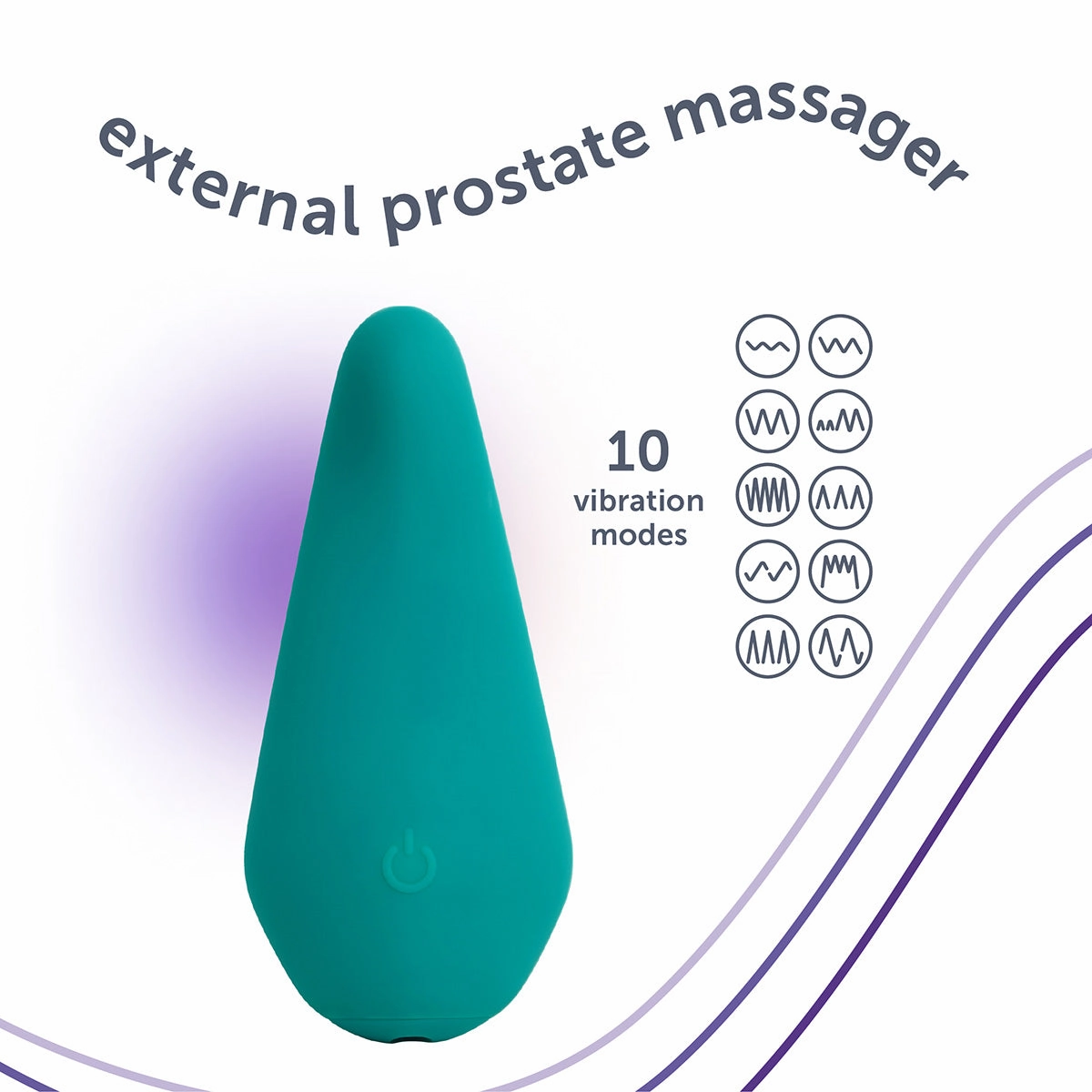 plusOne® external prostate massager