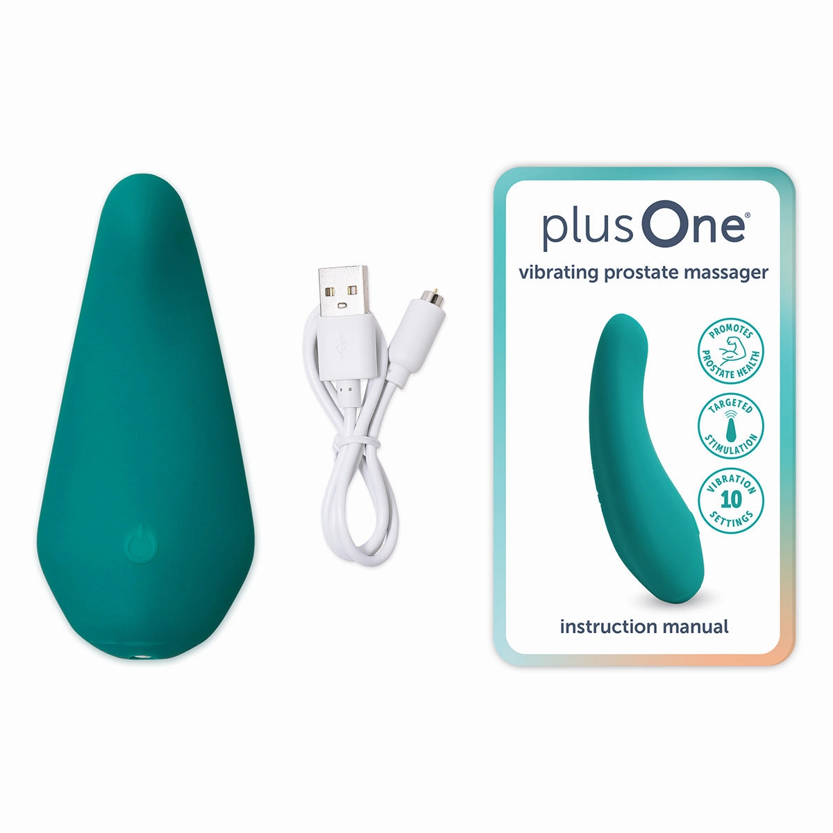 plusOne® external prostate massager