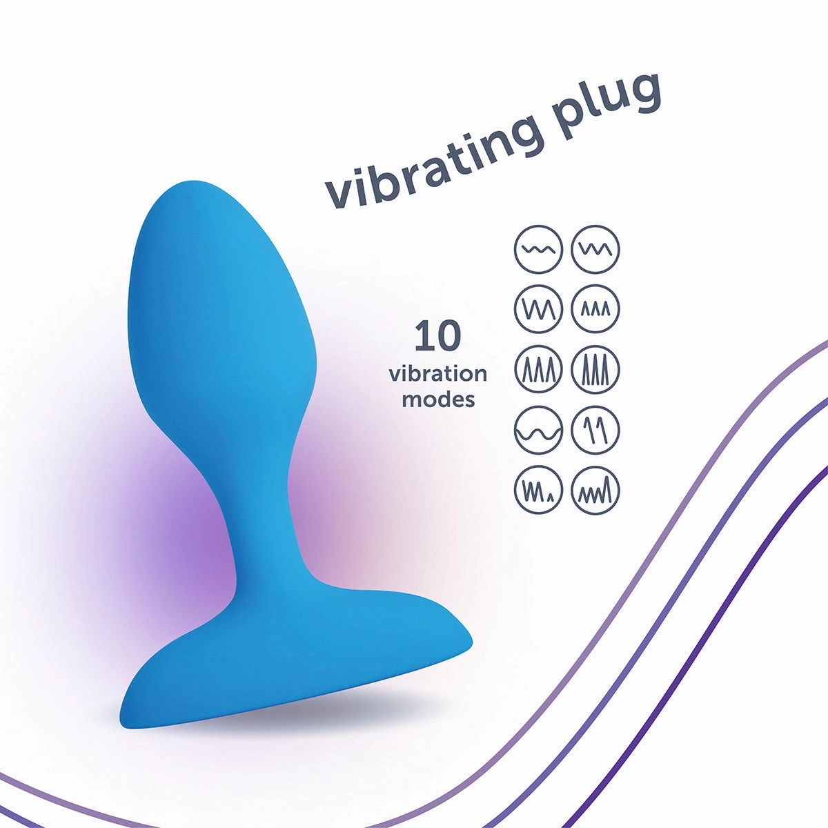 plusOne® vibrating plug