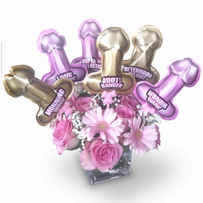 Pop-Up Self-Inflating Penis Mini-Balloons 6-Pack