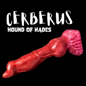 Premade Medium Cerberus - Split Valentine base Blood Red upper - Classic Firmness
