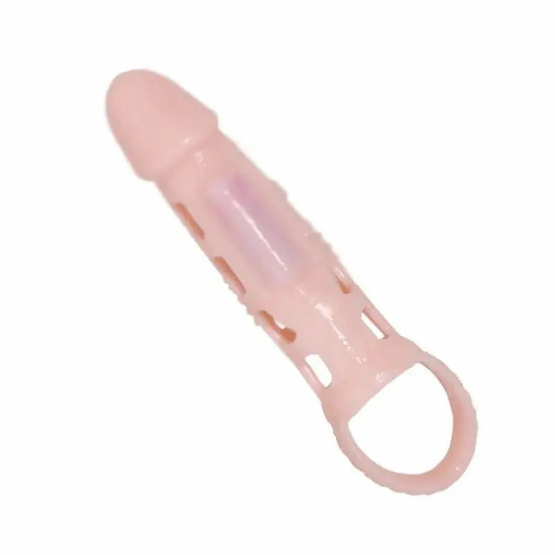PRETTY LOVE - HARRISON PENIS EXTENDER COVER WITH VIBRATION AND STRAP 13.5 CM