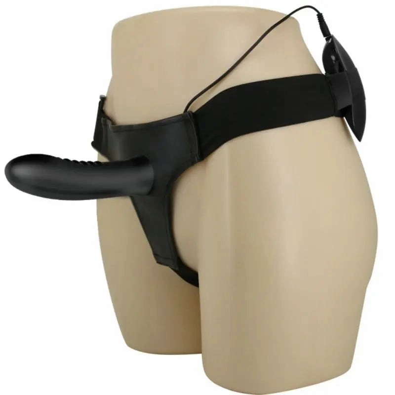 Pretty Love – Myron Vibrating Strap On and Hollow Dildo