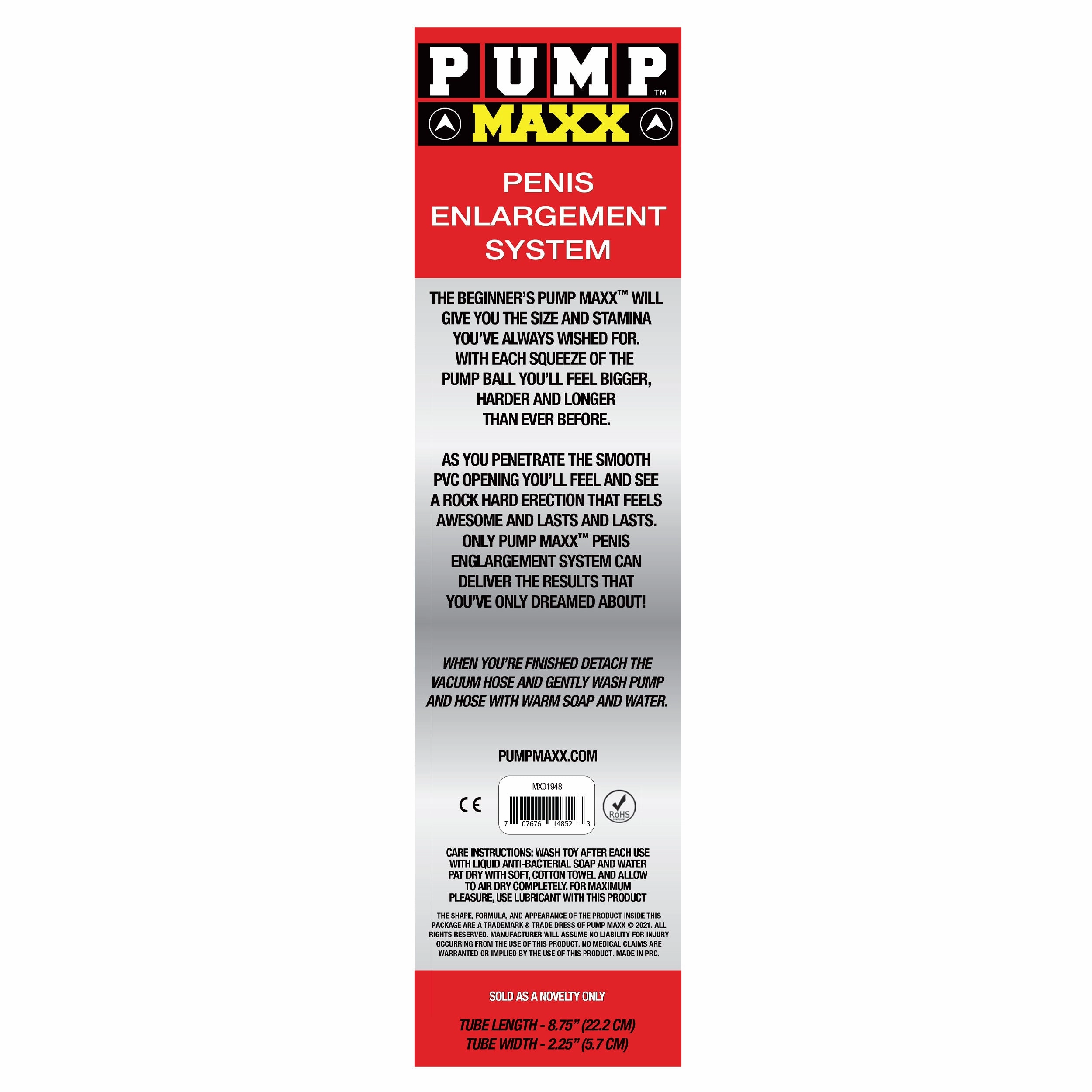 Pump Maxx Basic Penis Pump - Smoke