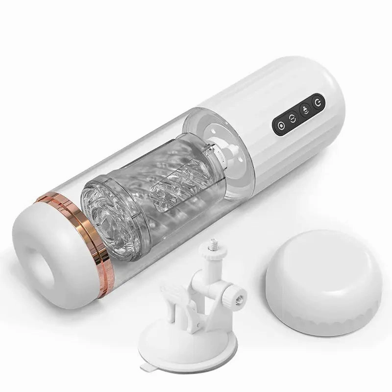 Quusvik 10-Frequency Rotating & Retractable Male Masturbator