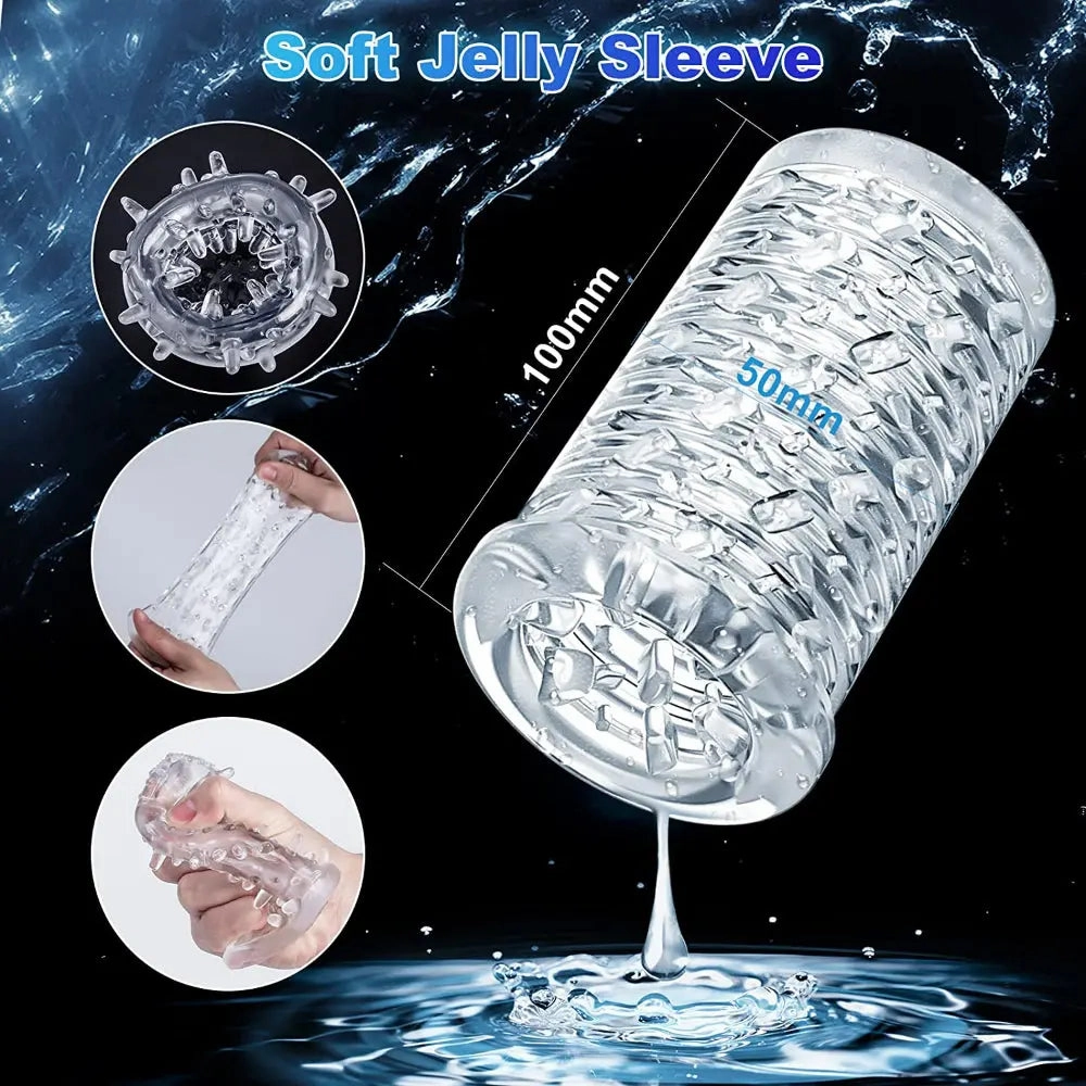 Quusvik Automatic Masturbator Cup for Men - Erotic Male Sex Toy