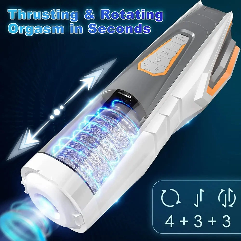 Quusvik Automatic Masturbator Cup for Men - Erotic Male Sex Toy