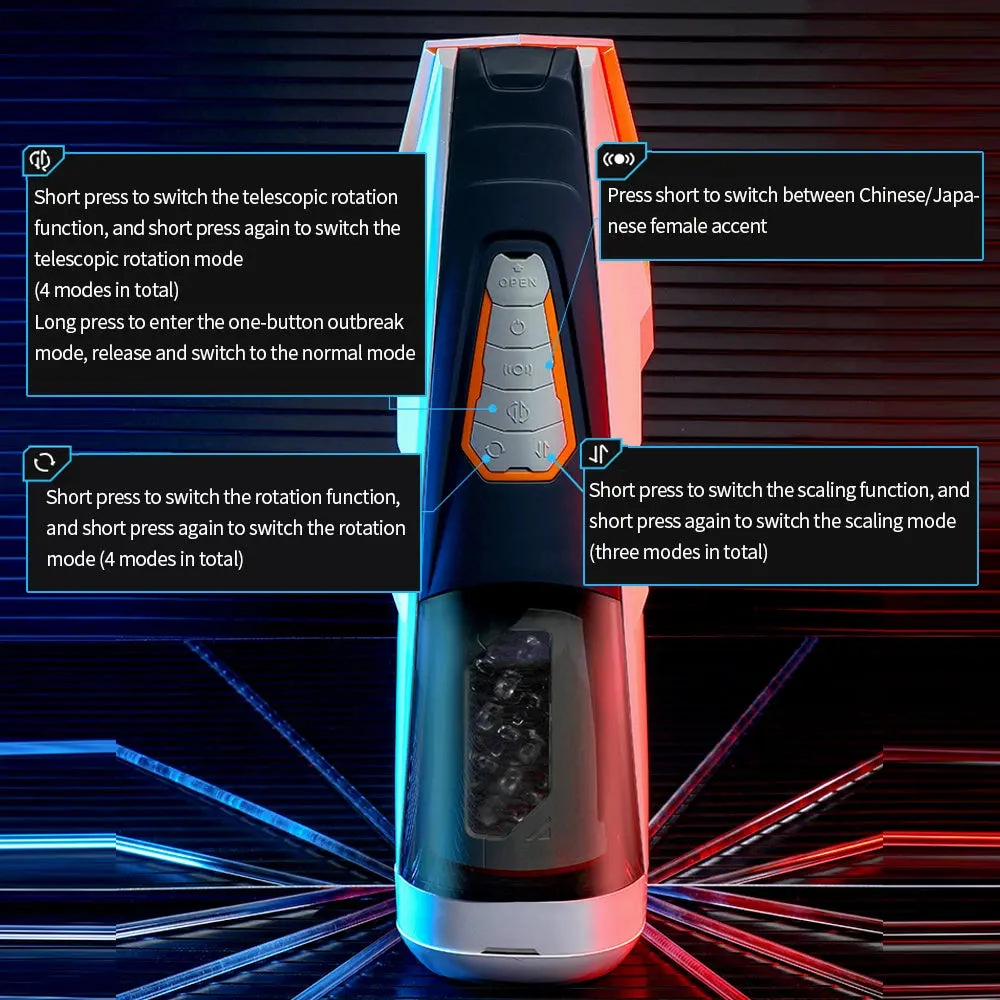 Quusvik Automatic Masturbator Cup for Men - Erotic Male Sex Toy