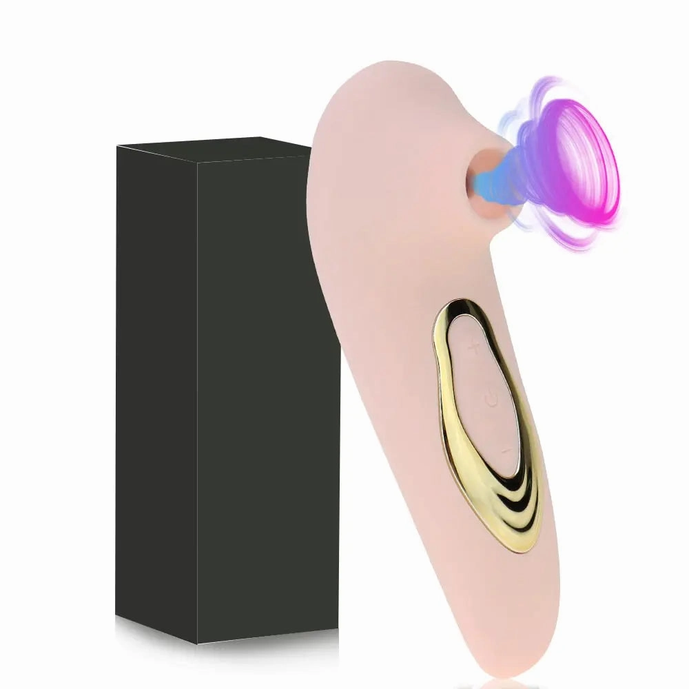 Quusvik Clitoral & G-Spot Suction Vibrator for Women - Nipple Stimulator