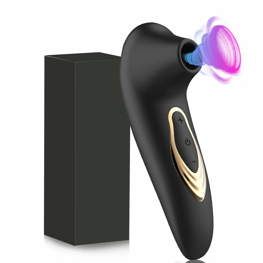 Quusvik Clitoral & G-Spot Suction Vibrator for Women - Nipple Stimulator