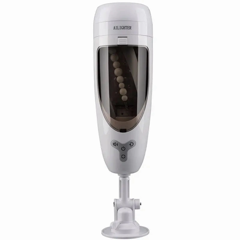 Quusvik Masturbator for Men - 5-Freq Suction & 10-Freq Rotation Male Toy