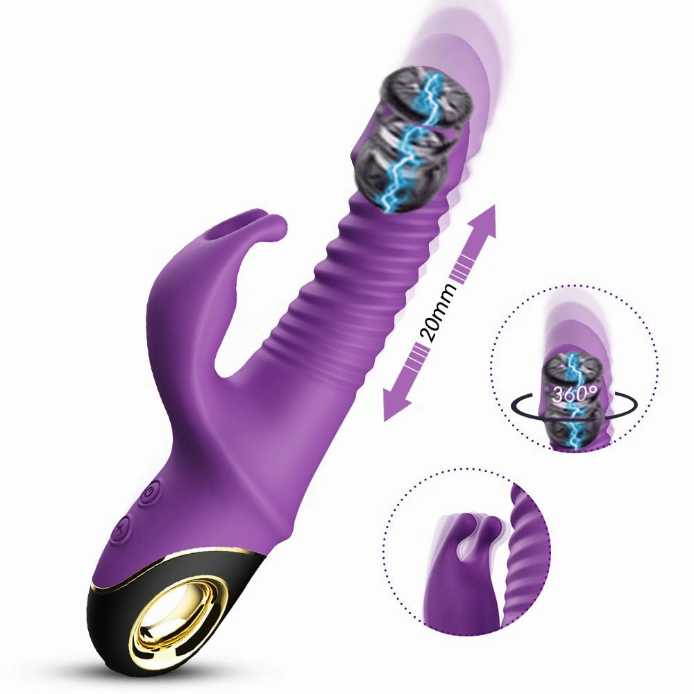 Rabbit Queen Thrusting Vibrator