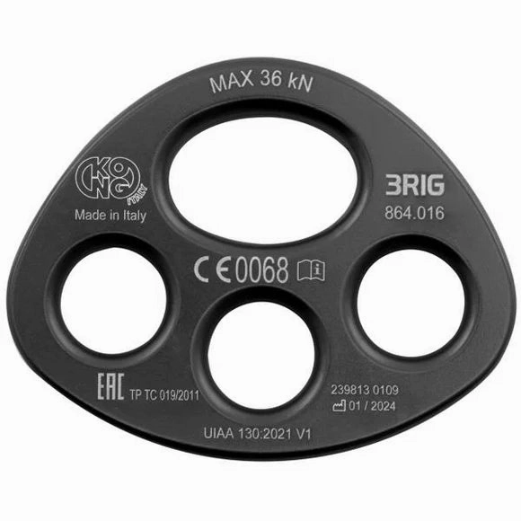 Rigging Plate – Rated -  Anchor Multiplier – for Suspension