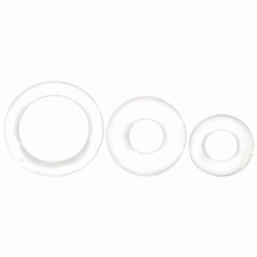 RingO X3 Super Stretchy Erection Rings in Clear