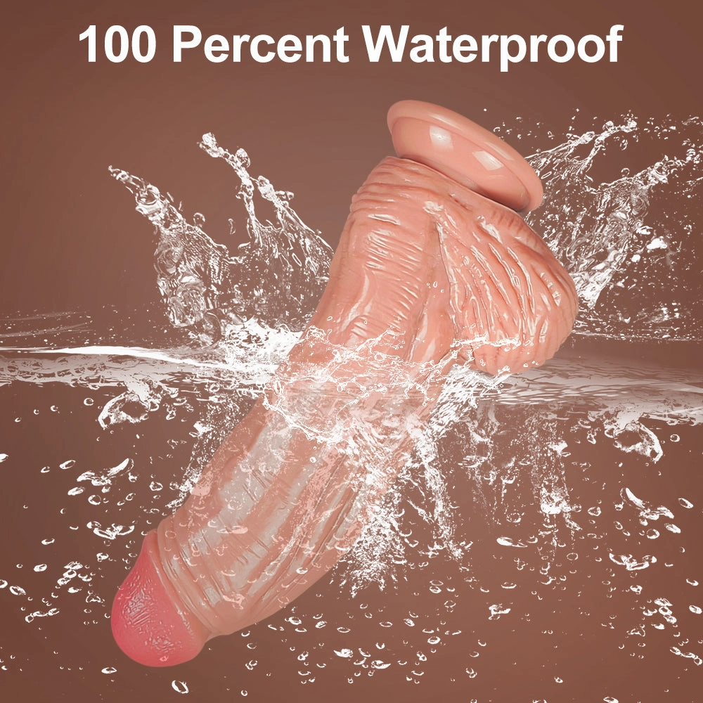 Roger-Thick Shaft Big Glans Silicone Lifelike Dildo For Beginners