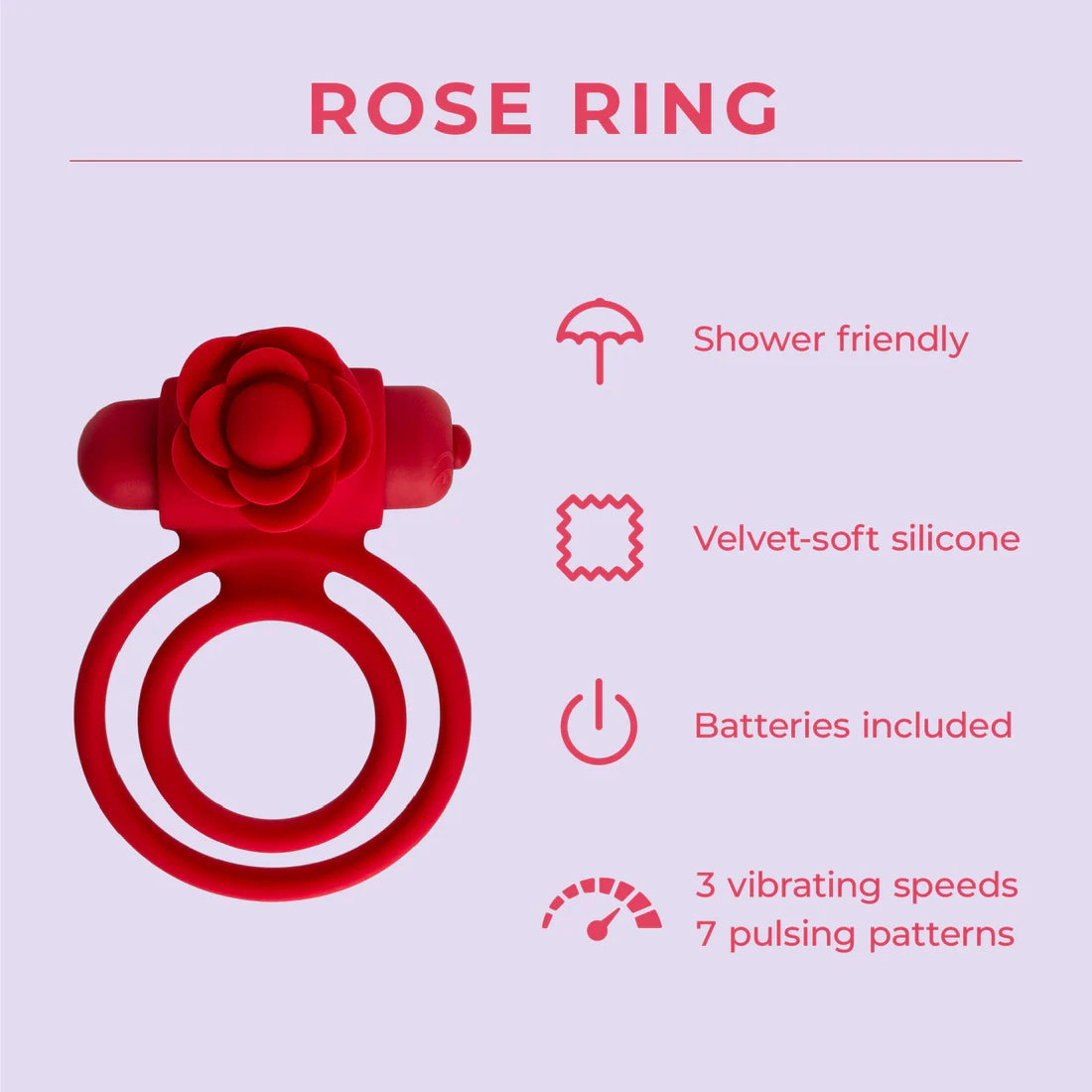 Rose Ring - IN STOCK - 4 LEFT! - Pure Romance