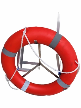 Safety Saving Swimming Pool Life Buoy with Reflective Strip | Model: LIFEBUOY