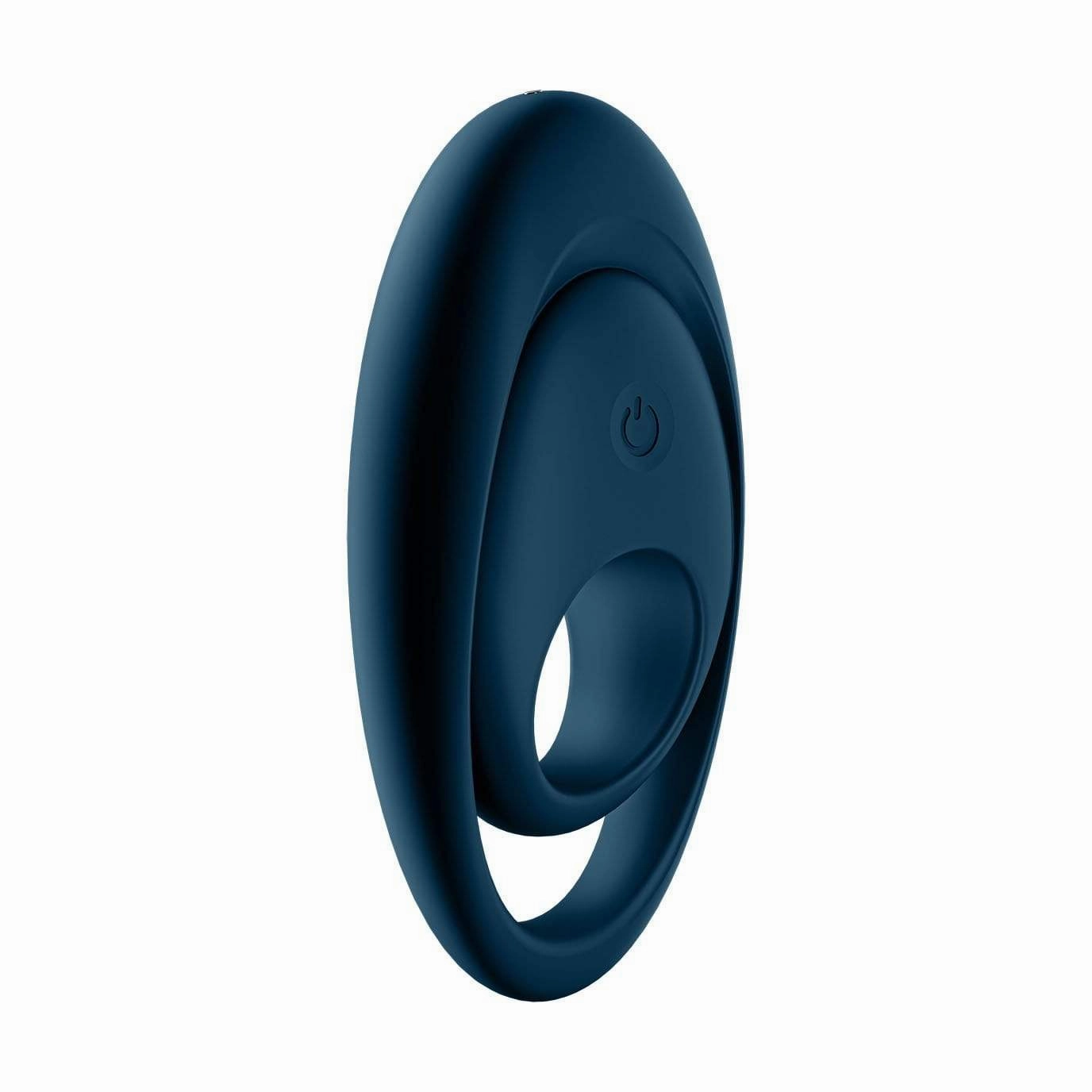Satisfyer - Glorious Duo Silicone Vibrating Cock Ring (Black)