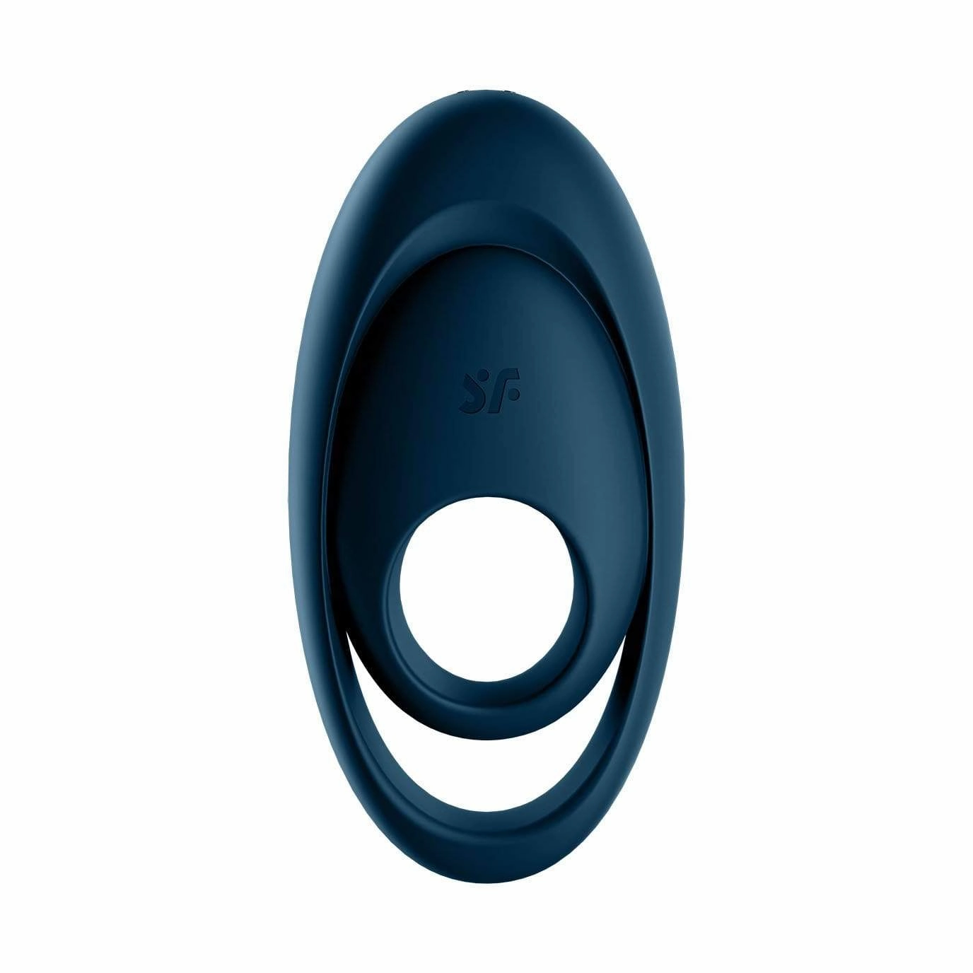 Satisfyer - Glorious Duo Silicone Vibrating Cock Ring (Black)